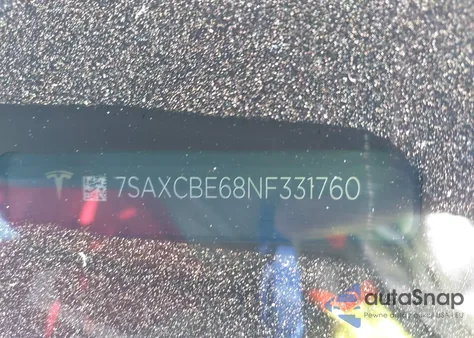 2022 Tesla Model X Plaid Tri Motor All-Wheel Drive z USA, uszkodzony, nr VIN 7SAXCBE68NF331760